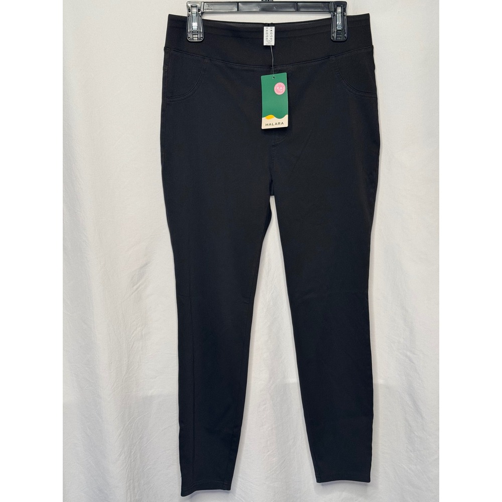 Halara Flex High Waisted Multiple Pockets Stretchy Knit Denim Work Leggings
